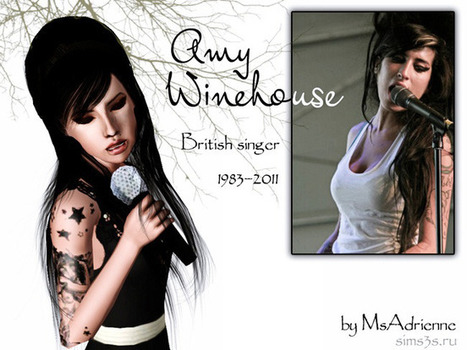 Amy Winehouse en Sim | Les Sims | Scoop.it