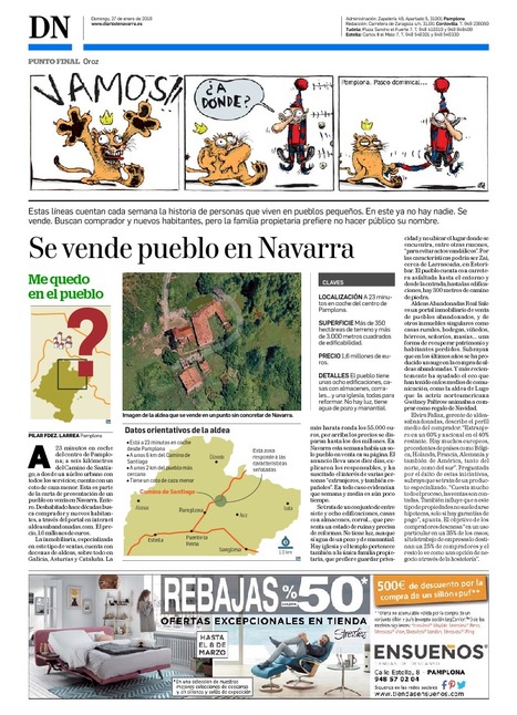 Se vende pueblo en Navarra | Ordenación del Territorio | Scoop.it