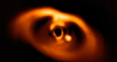 Astrofísica y Física: Captada por primera vez la imagen de un planeta recién nacido | Ciencia-Física | Scoop.it