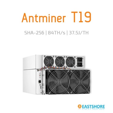 AntMiner T19 ~ 84TH/s @ 3150w Bitcoin Miner for Bitcoin Mining | t19antminer | Scoop.it