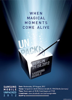 Galaxy Note 2 Live Streaming Event - Samsung When Magical Moments Come Alive Event | Geeky Android - News, Tutorials, Guides, Reviews On Android | Android Discussions | Scoop.it