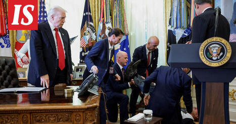 Trump ei reagoinut py&ouml;rtyv&auml;&auml;n ihmiseen | 1Uutiset - Lukemisen t&auml;hden | Scoop.it