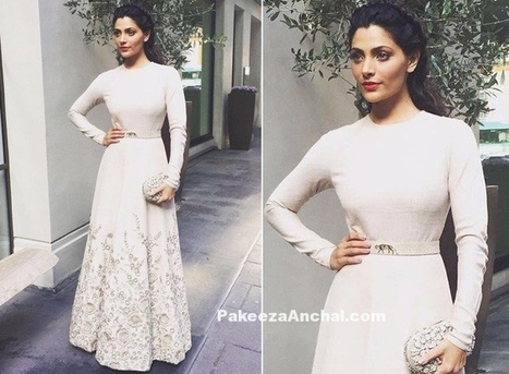 Sayami Kher in Full sleeved Sabyasachi Gown | Indian Fashion Updates | Scoop.it
