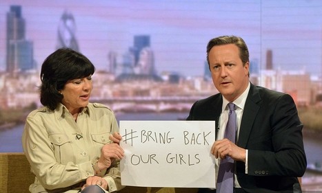 British PM David Cameron Backs Twitter #BringBackOurGirls Campaign for Kidnapped Nigerian Girls | Communications Major | Scoop.it