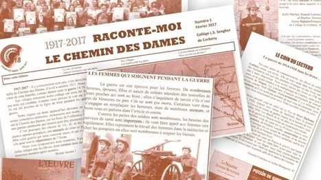 "Raconte-moi le Chemin des Dames" : un journal de collégiens au cœur de l’Histoire | Autour du Centenaire 14-18 | Scoop.it