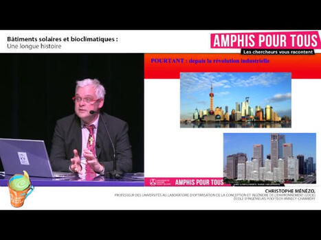Conf&eacute;rence | B&acirc;timents solaires et bioclimatiques, une longue histoire | Les Docus | La SELECTION du Web | CAUE des Vosges - www.caue88.com | Scoop.it