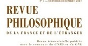 Revue philosophique de la France et de l'étranger 2017/4 (Tome 142) : Franz Brentano | Les Livres de Philosophie | Scoop.it