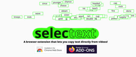 Comment extraire du texte contenu dans une vidéo ? | Ressources Community Manager | Scoop.it
