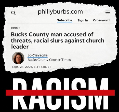 Bucks County NAACP Stands Against Recent Racist Threat Against Church Leader | Newtown News of Interest | Scoop.it