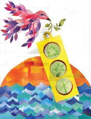 Magazine Collage | 1001 Recycling Ideas ! | Scoop.it
