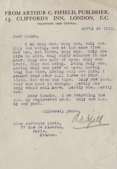 7 Brutally Honest Job Rejection Letters | Capstone: An ESRM Coda | Scoop.it
