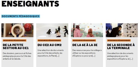 Tous les documents p&eacute;dagogiques de la Cit&eacute; des Sciences | Revolution in Education | Scoop.it