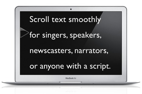 Presentation Prompter for Mac | Digital Presentations in Education | Scoop.it