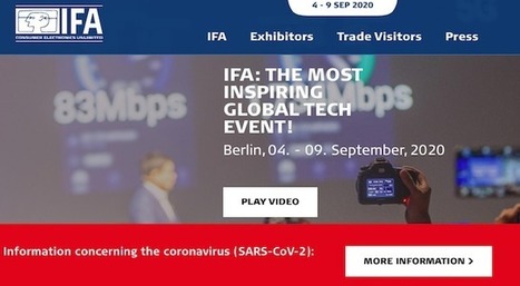 Le salon IFA de Berlin est annulé, mais compte se réinventer - ON mag | ON-TopAudio | Scoop.it