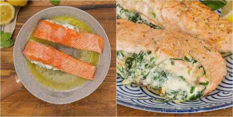 Spinach and ricotta salmon: a quick and easy to prepare recipe that everyone will enjoy! | #EatingCulture #EasyCooking #cooking #cuisine #fish | Hobby, LifeStyle and much more... (multilingual: EN, FR, DE) | Scoop.it