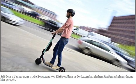 Der Elektroroller wird von den Gehwegen verbannt #Luxembourg #Europe #Laws #Mobility #eScooters | Luxembourg (Europe) | Scoop.it