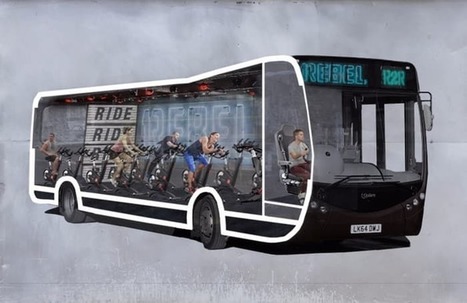Spin studio in a bus lets you work out on the way to work | mHealth- Advances, Knowledge and Patient Engagement | Scoop.it