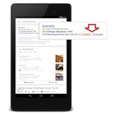 Arobasenet.com: Google intègre les avis locaux des pages My Business dans les annonces Adwords | Webmarketing et Référencement (SEO) | Scoop.it
