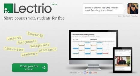 Lectrio – Para crear cursos y compartir material con los estudiantes.- | TECNOLOGÍA_aal66 | Scoop.it