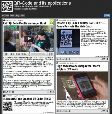 curation and organization | qrcodes et R.A. | Scoop.it