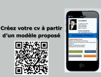 Un CV QR Code pour enrichir une lettre de candidature | 21st Century Tools for Teaching-People and Learners | Scoop.it