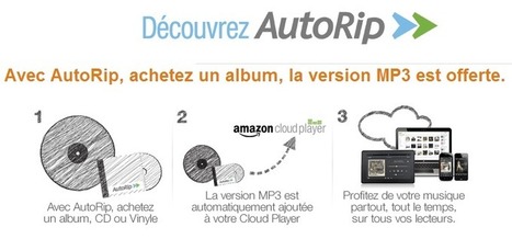 Amazon AutoRip : un MP3 avec les CD et vinyles achetés depuis 2000 | Libertés Numériques | Scoop.it