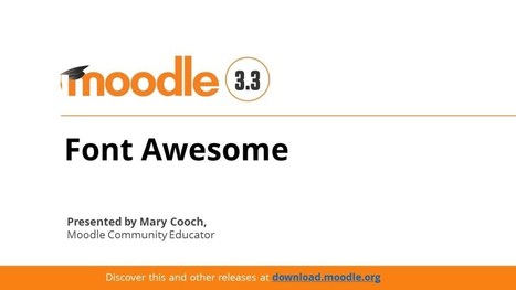 Moodle 3.3, With Accessibility So Awesome As The Font Making It Possible | Moodle and Web 2.0 | Scoop.it