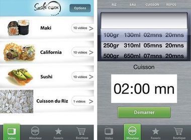 Sushi Cook : devenez un vrai maître-sushi ! - Applications iPhone ... | Applications Iphone, Ipad, Android et avec un zeste de news | Scoop.it