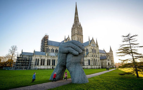 Massive sculpture relocated because people busy texting kept walking into it | No Such Thing As The News | Scoop.it