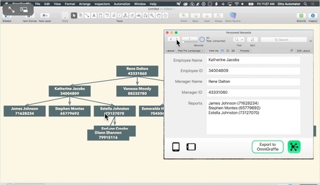 OmniGraffle & FileMaker: Organization Chart | Learning Claris FileMaker | Scoop.it