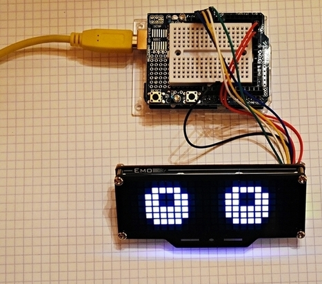First Steps with the Arduino-UNO R3 | Maker, MakerED, Coding | 24×8 LED MATRIX | Rolling Animated Eyes  | 21st Century Learning and Teaching | Scoop.it