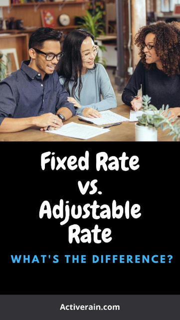 Fixed Rate vs. Adjustable Rate Mortgages Compared | Real Estate Articles Worth Reading | Scoop.it