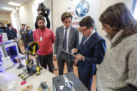 Todos los institutos de Madrid tendrán impresoras 3D y kits de robótica | LabTIC - Tecnología y Educación | Scoop.it