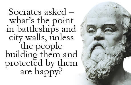 Socrates on Ancient Walls & maybe... on Modern Walls | Quote for Thought | Scoop.it