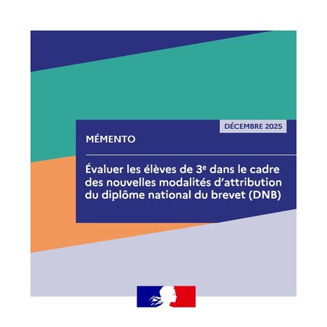Memento : &Eacute;valuer les &eacute;l&egrave;ves de 3e dans le cadre des nouvelles modalit&eacute;s d&rsquo;attribution du DNB | Veille &eacute;ducative et p&eacute;dagogique - Mongazon | Scoop.it