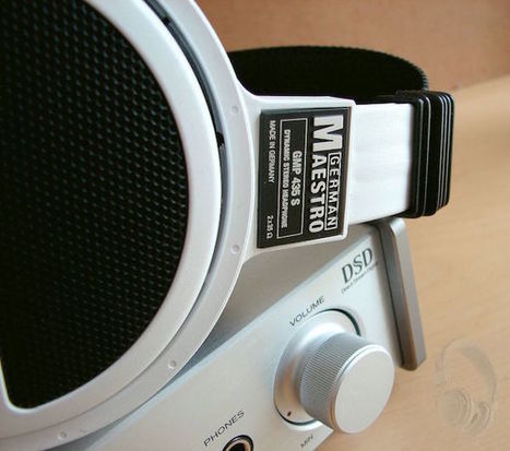 Test casque Hi-Fi German Maestro GMP 435 S : Back to the Future... | ON-TopAudio | Scoop.it