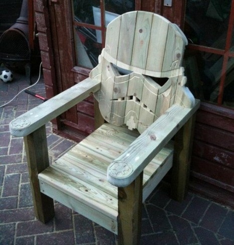 The Stormtrooper Head Lawn Chair You Were Looking For | All Geeks | Scoop.it
