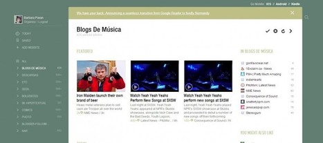 5 alternativas a Google Reader.- | Software+App+Web.- | Scoop.it
