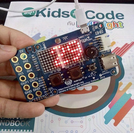 KidBright32 Board is Thailand's BBC Micro:Bit Equivalent | #Coding #Maker #MakerED #MakerSpaces  | 21st Century Learning and Teaching | Scoop.it