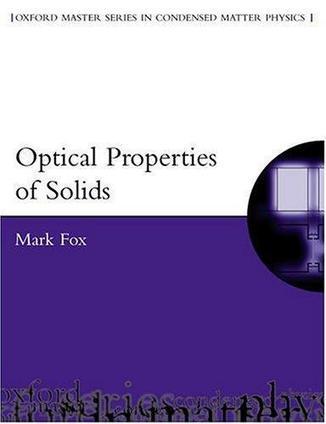 Download Optical Properties of Solids ebook | Ciencia-Física | Scoop.it