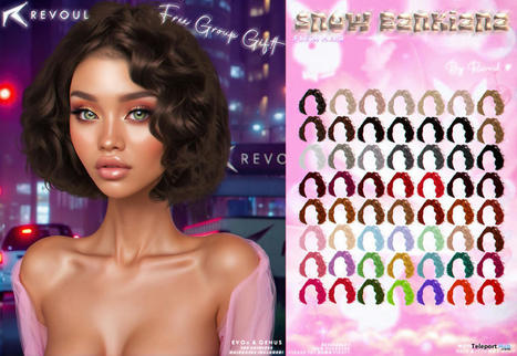 Snow Bankiana Flexi Wig Fatpack November 2023 Group Gift by REVOUL | Teleport Hub - Second Life Freebies | Second Life Freebies | Scoop.it