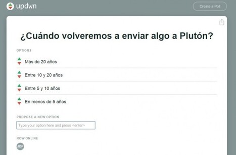 updwn, una forma práctica de publicar encuestas en Internet | TIC & Educación | Scoop.it