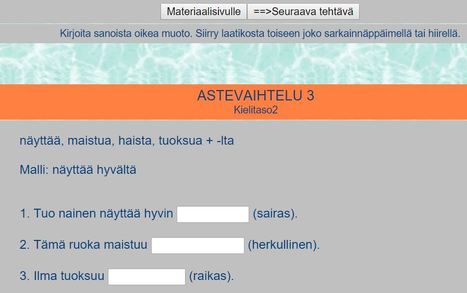 ASTEVAIHTELU 3 (Kielitaso 2) | 1Uutiset - Lukemisen tähden | Scoop.it