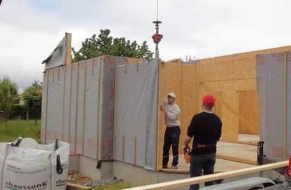 [construction] Une maison ossature bois à Magné | Build Green, pour un habitat écologique | Scoop.it
