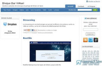 Le site du jour : Disque Dur Virtuel | TIC, TICE et IA mais... en français | Scoop.it