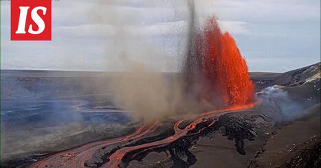 Kilauea-tulivuori Havaijilla suihkusi dramaattisesti | 1Uutiset - Lukemisen t&auml;hden | Scoop.it