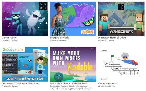 100 new Hour of Code tutorials are here! - Code.org - MEDIUM | iPads, MakerEd and More  in Education | Scoop.it