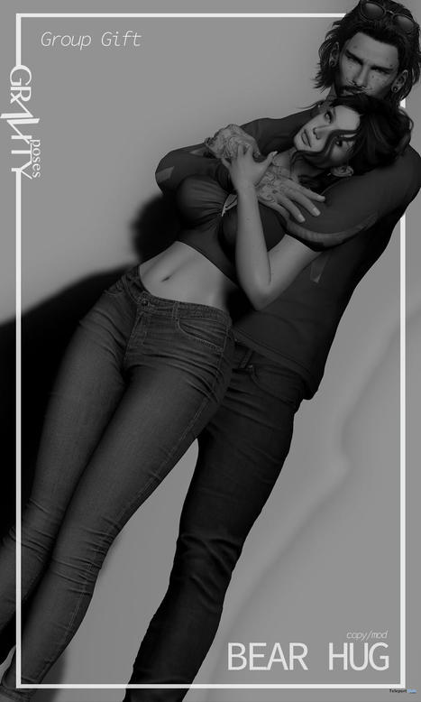 Bear Hug Couple Pose February 2022 Group Gift by Gravity Poses | Teleport Hub - Second Life Freebies | Second Life Freebies | Scoop.it