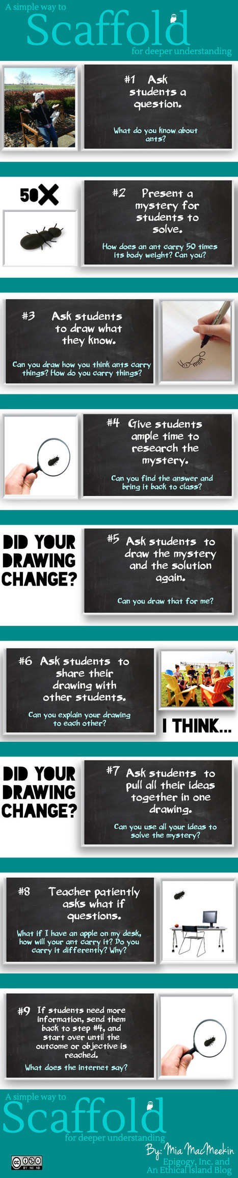 9 Strategies to Scaffold for Students Deeper Learning [Infographic] | 21st Century Learning and Teaching | Scoop.it