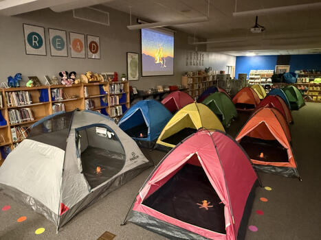 A library-turned-reading campground inspires students to read | Education 2.0 & 3.0 | Scoop.it